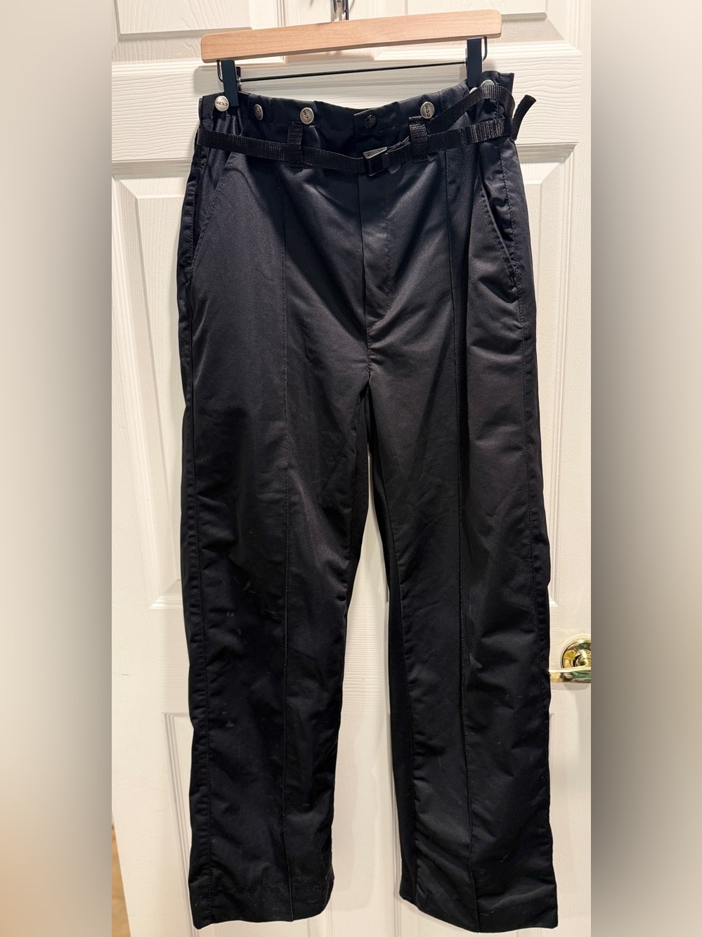 Vintage CCM Hockey Pants Adult Medium Made in Canada Black Ice Hockey Gear - Picture 2 of 10